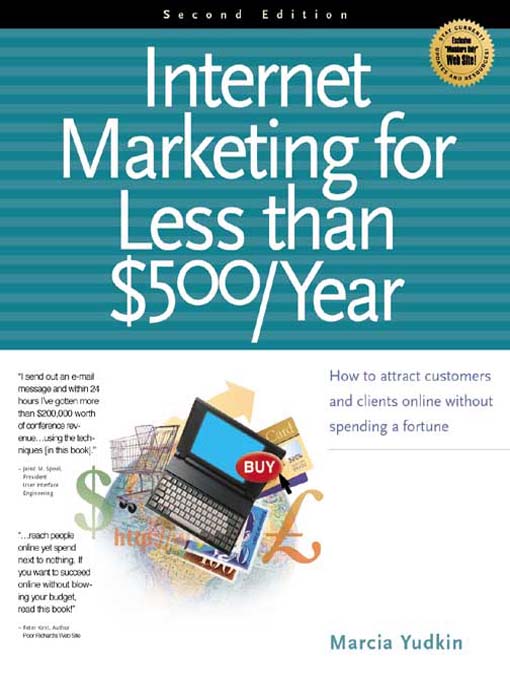 Title details for Internet Marketing for Less Than $500/Year by Marsha Yudkin - Available
